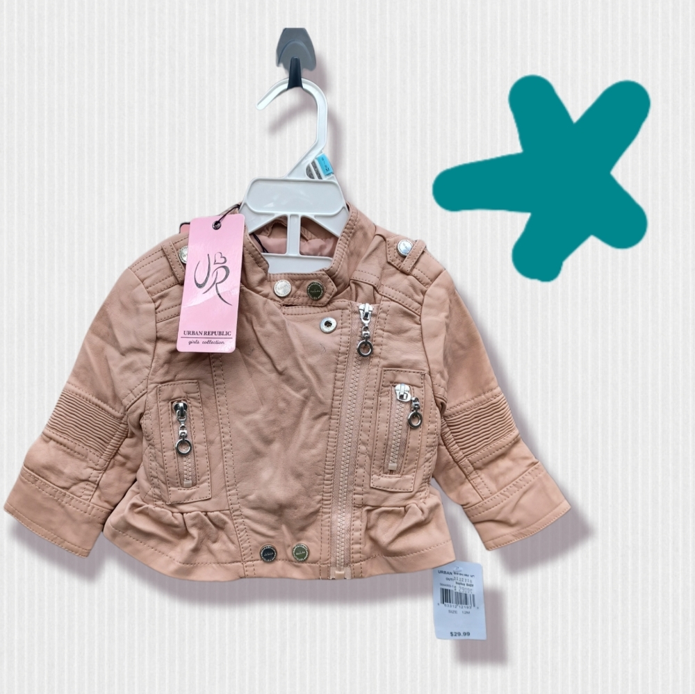 Urban Republic ruffled jacket. New with Tag. 12M